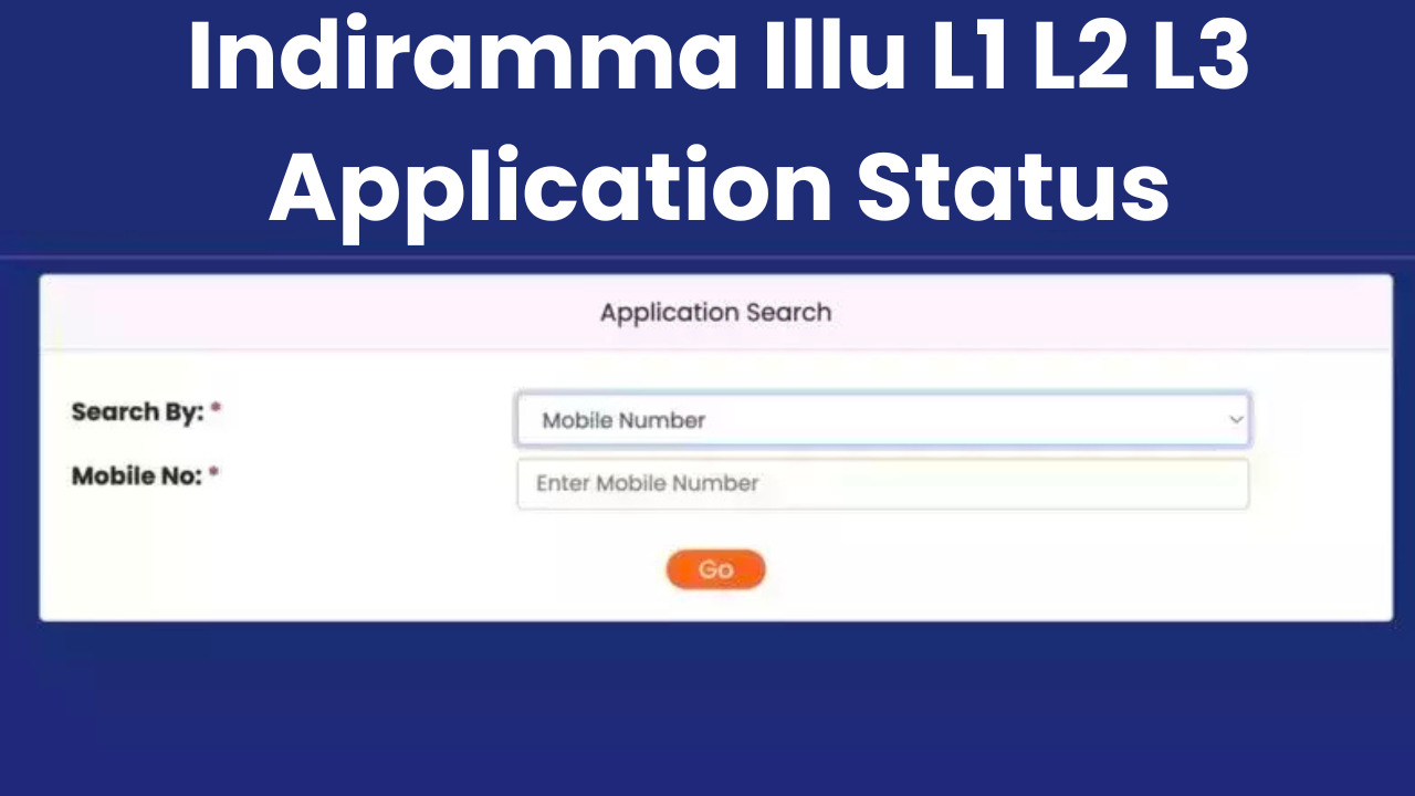 Indiramma Illu L1 L2 L3 Application Status