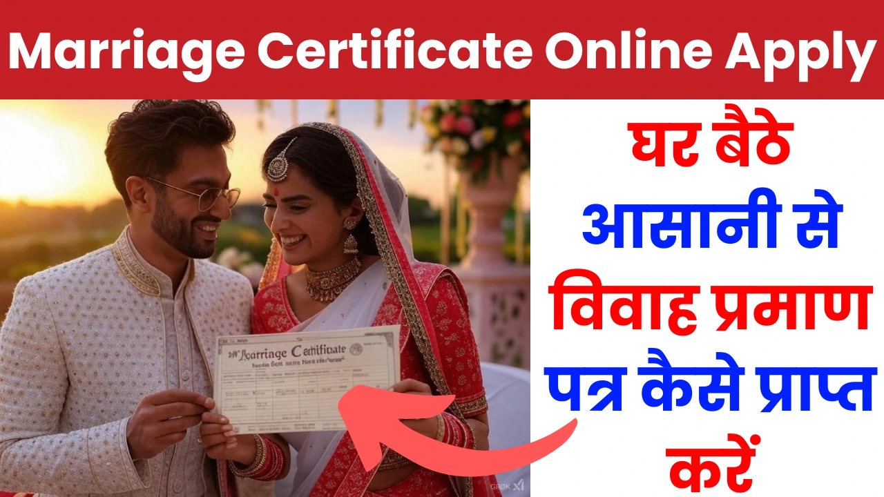 Marriage Certificate Online Apply