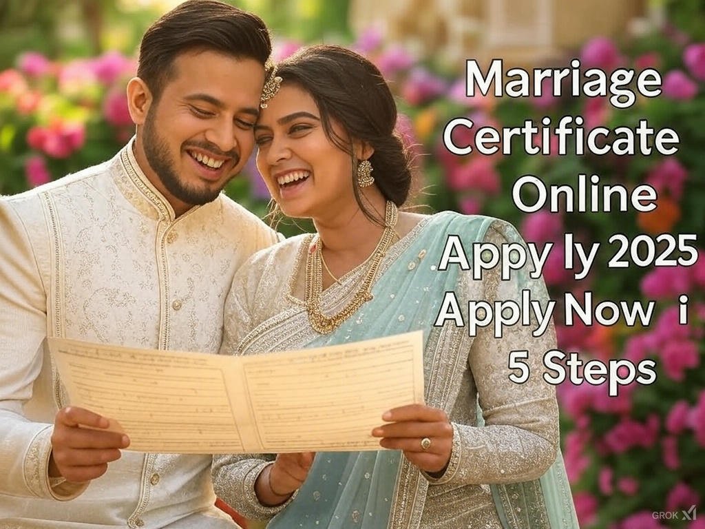 Marriage Certificate Online Apply