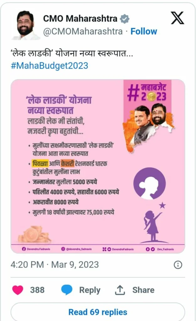 Lek Ladki Yojana 2025