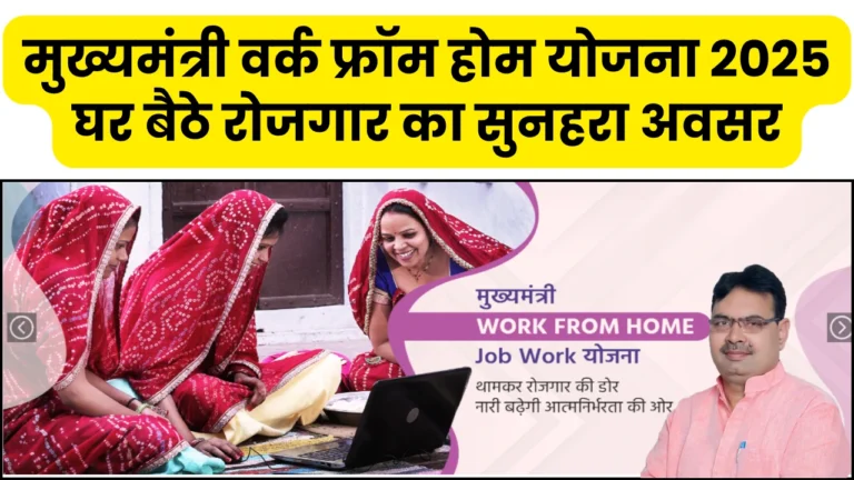 Mukhyamantri Work From Home Yojana