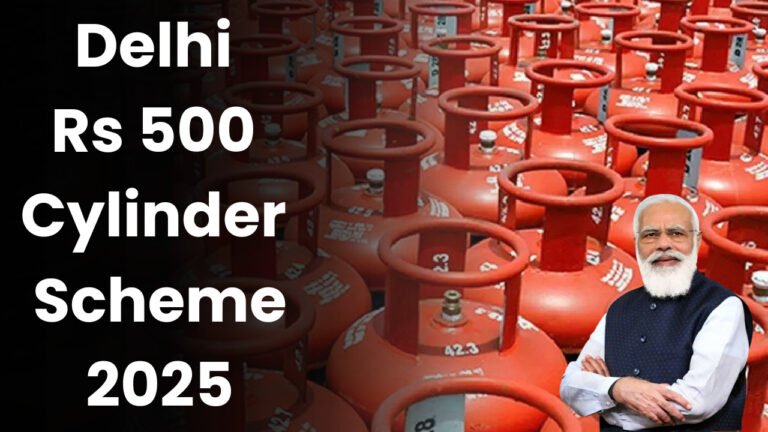 Delhi Rs 500 Cylinder Scheme