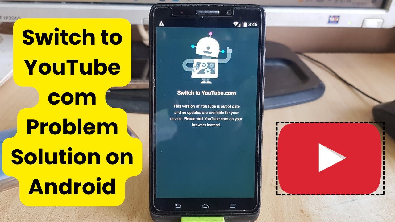 Switch to YouTube com Problem Solution on Android