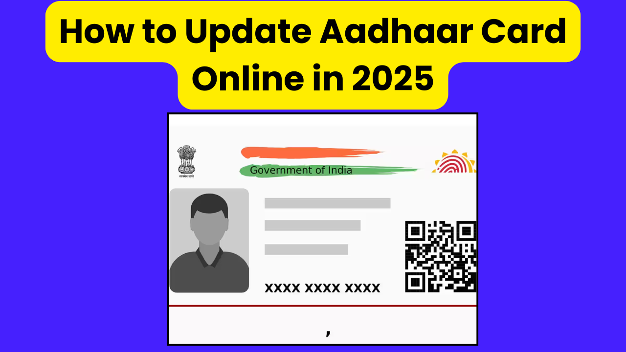 How to Update Aadhaar Card Online